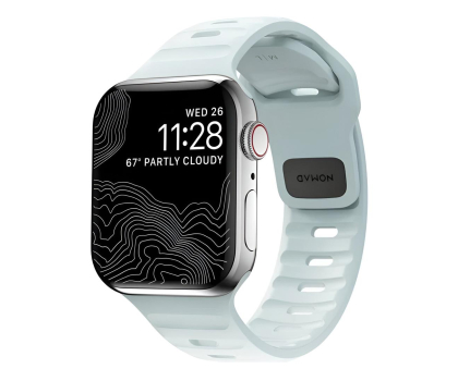 Pasek do smartwatchy Nomad Sport Strap Apple Watch 42/41/40/38mm Ice Blue Glow